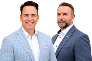 Dr. Clayton Frenzel and Dr. Brian Holt, bariatric surgeons at BodEvolve in Texas