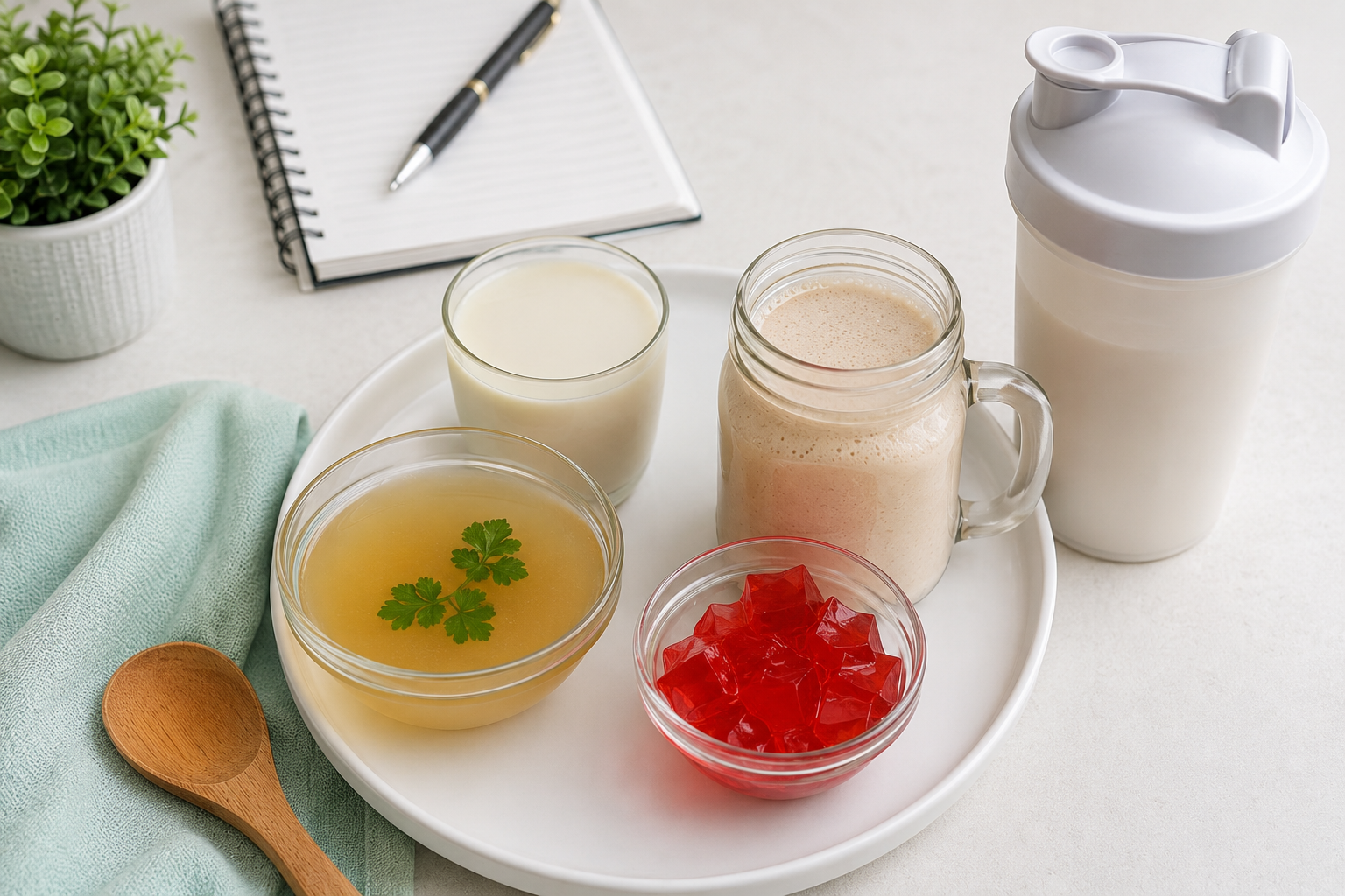Bariatric surgery liquid diet before surgery