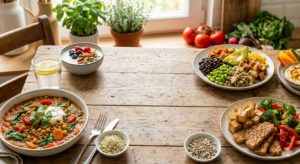 high protein vegetarian meal plan