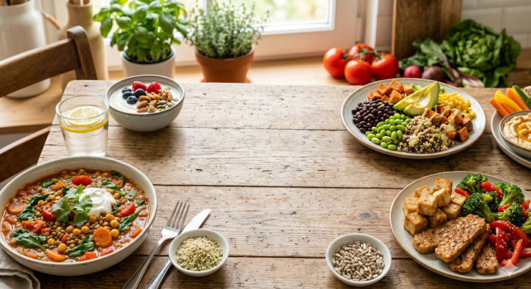 high protein vegetarian meal plan