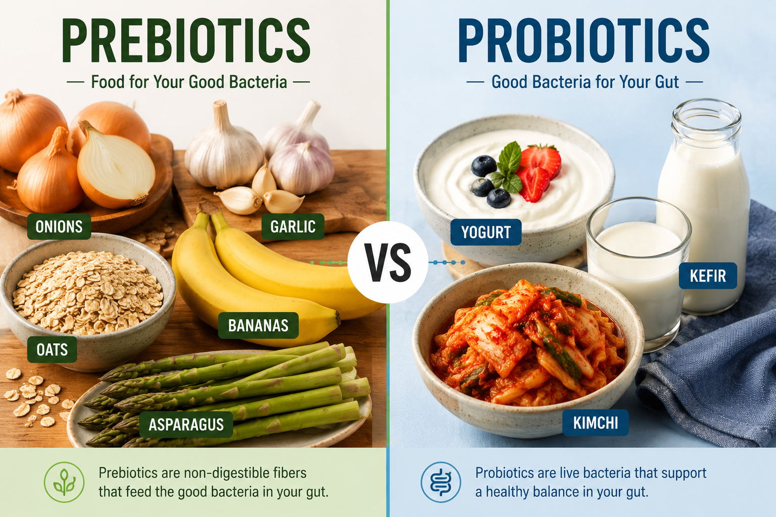 probiotic vs prebiotic for weight loss