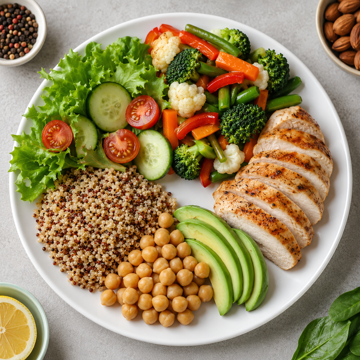 Balanced Diet for Fat Loss