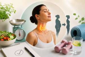 How to lose weight with hypothyroid disease​