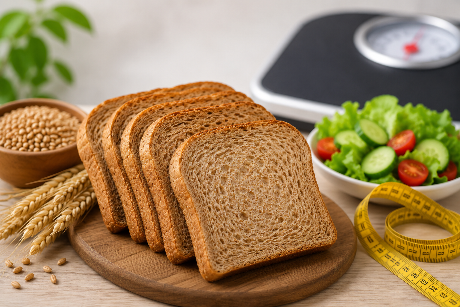 Wheat bread for weight loss