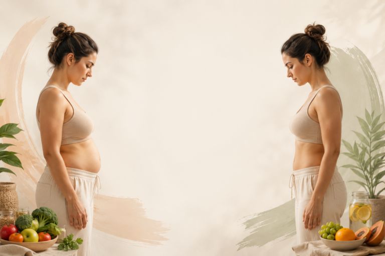 Belly fat vs bloating