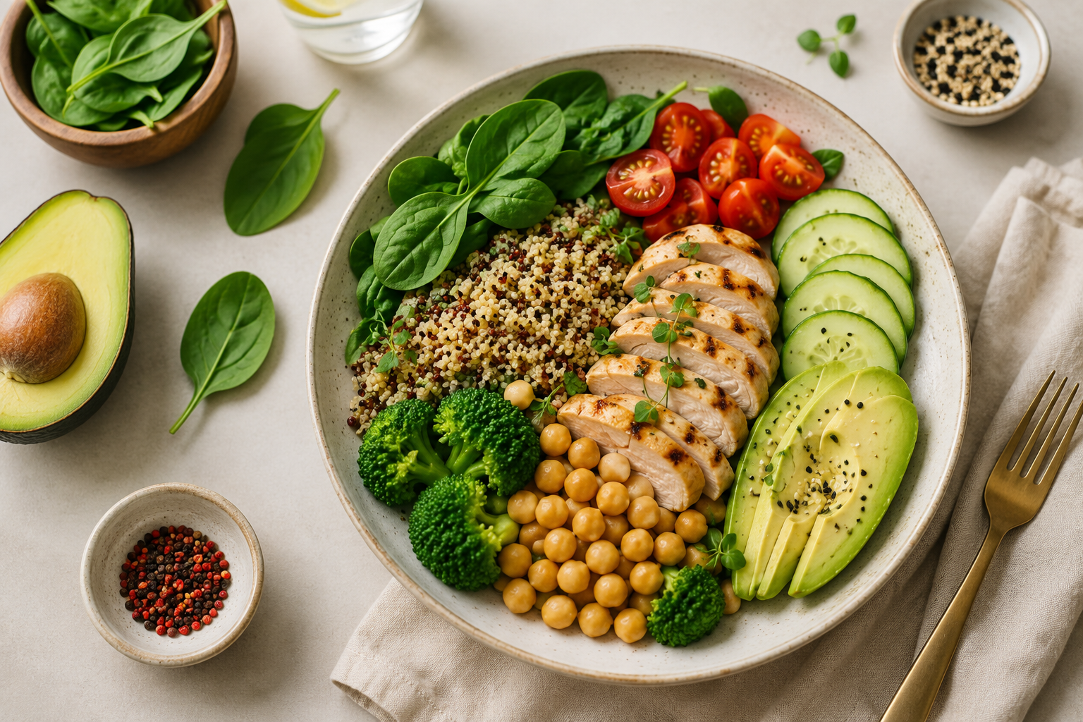 Meal Plan for Healthy Eating and Weight Loss for Busy People