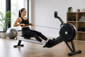 Lose weight with rowing machine