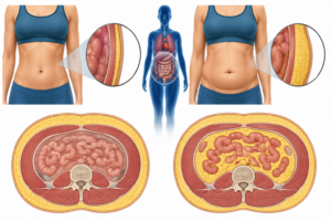 visceral fat vs subcutaneous fat