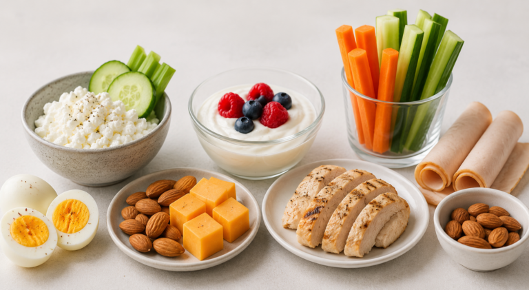 High protein snacks under 100 calories