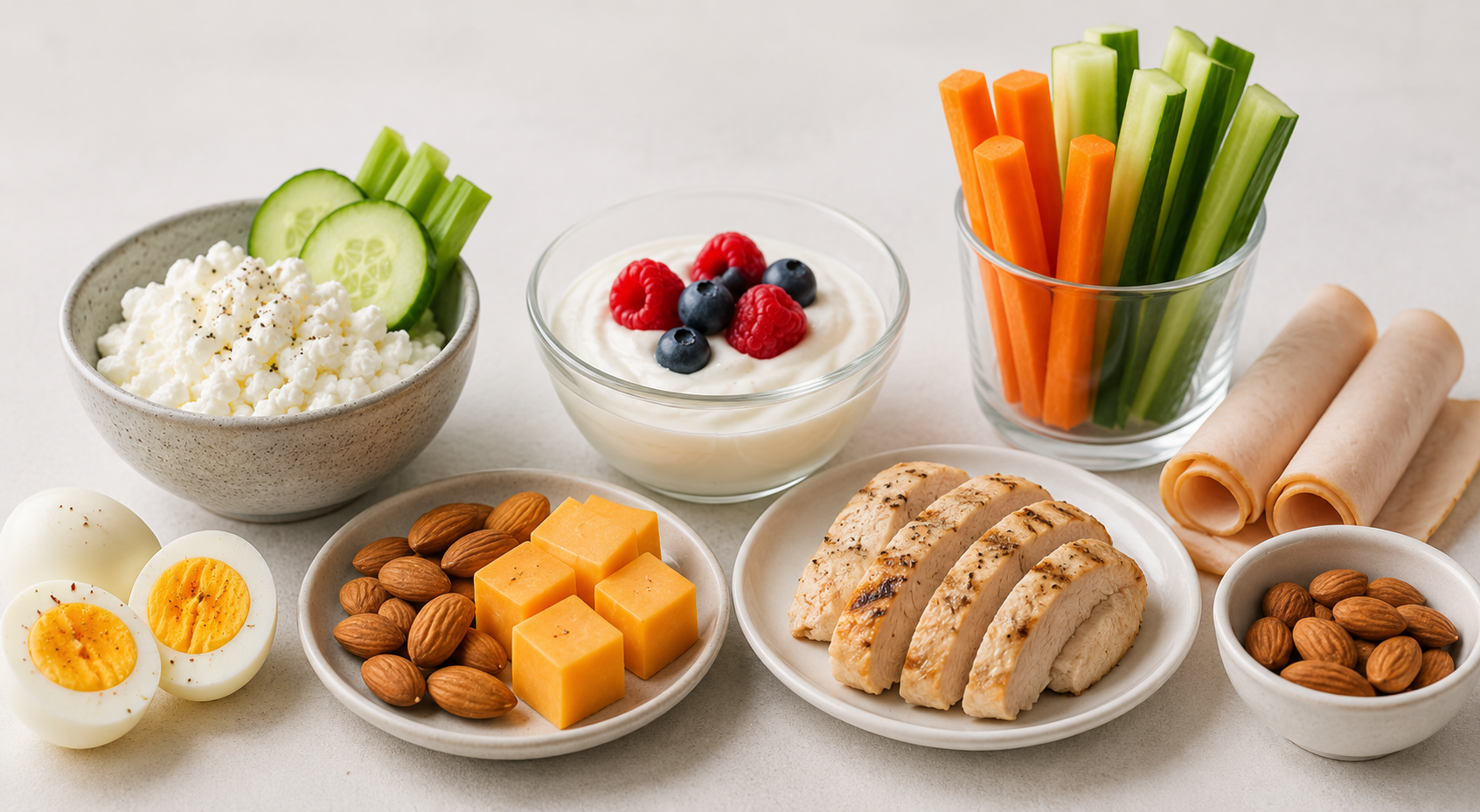 High protein snacks under 100 calories