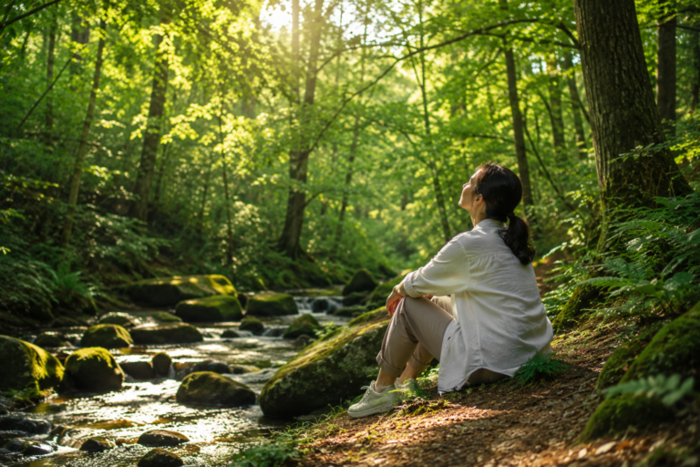 Shinrin-yoku forest bathing